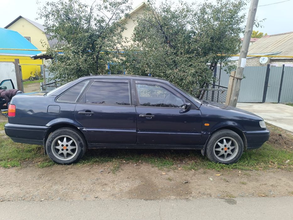 VW PASSAT.2.0 на бодром ходу.