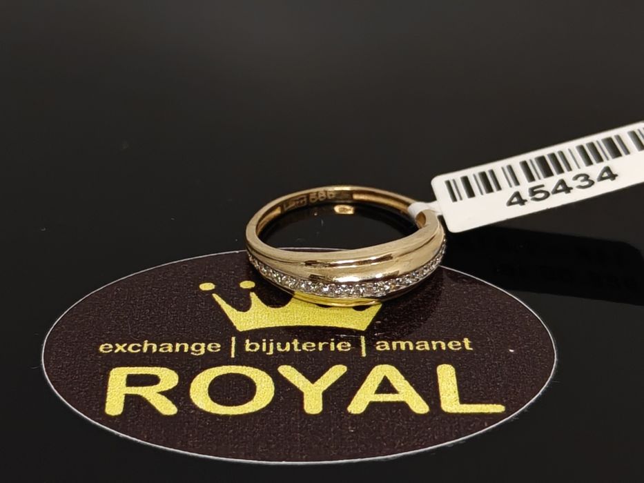 Bijuteria Royal: Inel aur nou 14k/1.81 gr