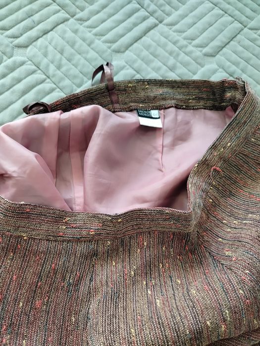 Юбка с подкладкой