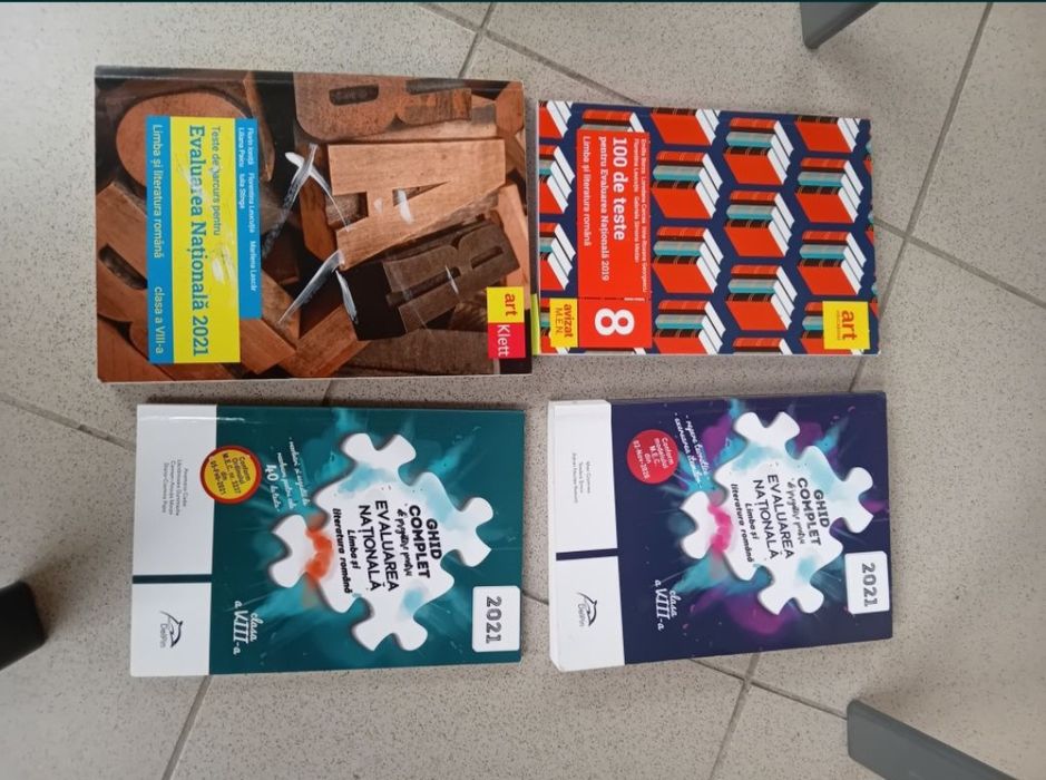 Pachet culegeri de romana pentru clasa a 8a.