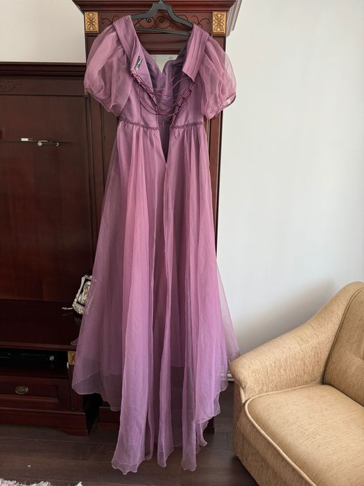 Rochie de nașă, soacră, rochie de bal/ banchet, deosebită, trenă