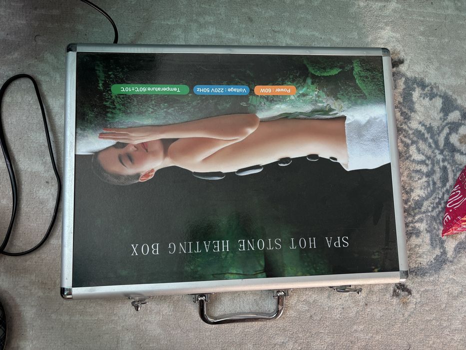 массажные камни