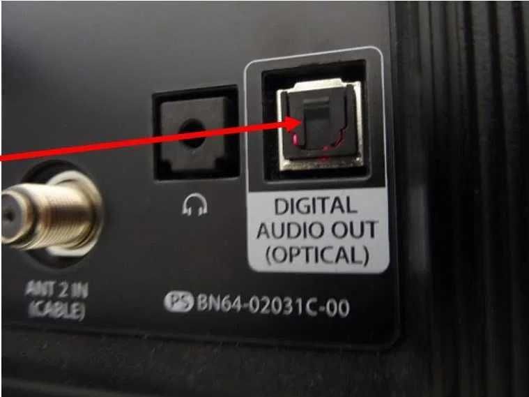 Оптический кабель для ресивера Toslink