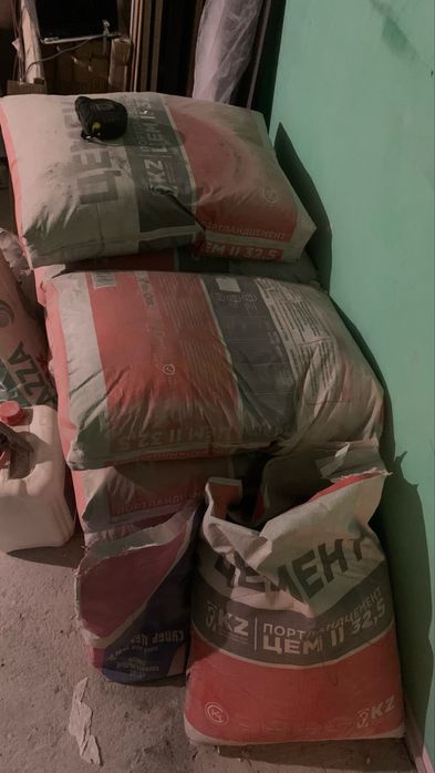 Цемент 9 мешков срочно