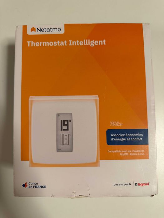 Termostat inteligent smart Netatmo Wifi - nou !