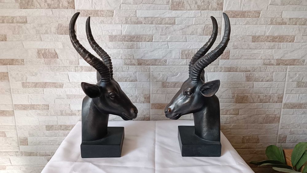 Подпори за книги - стопери - Антилопи - 37см