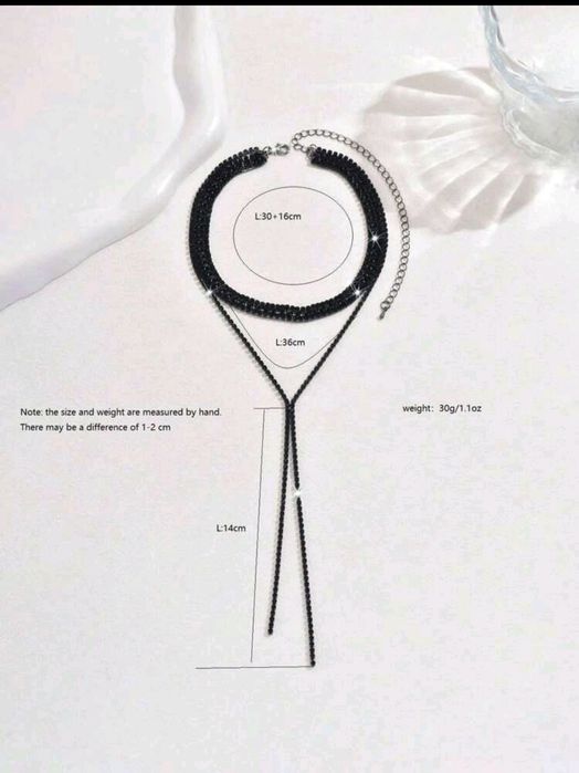 Черни елегантни бижута