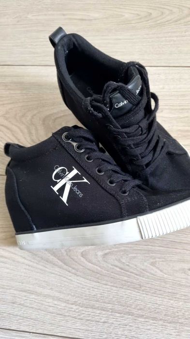 Trainers cu platforma Calvin Klein 37