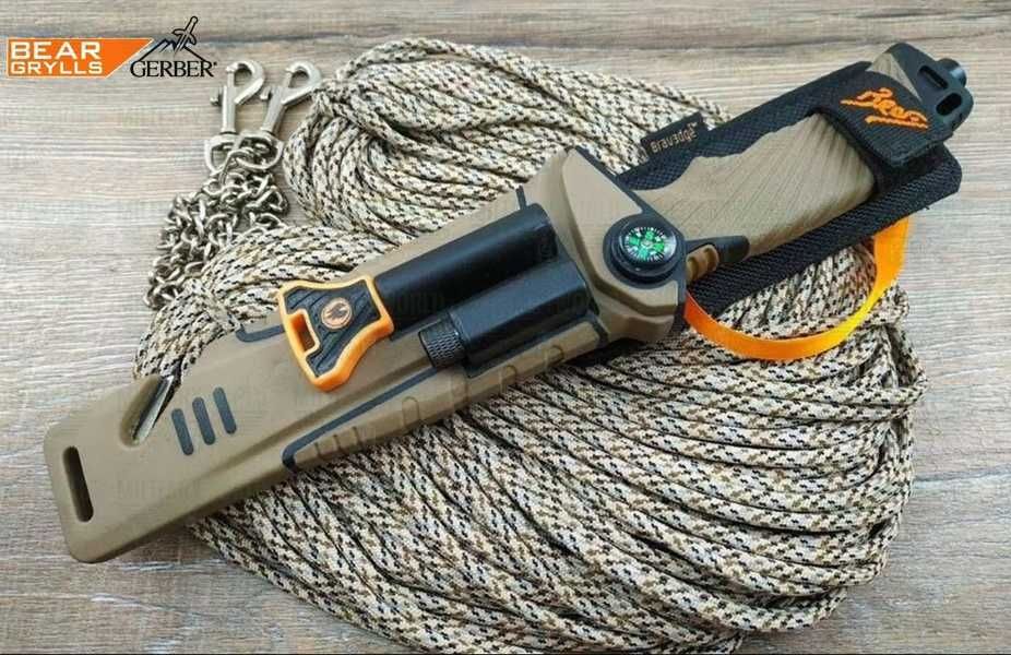 Cuțit supraviețuire multifuncțional Gerber Bear Grylls Pro Fixed Blade