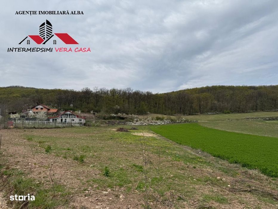 Teren intravilan 833 mp de vanzare in Ampoita Jud Alba