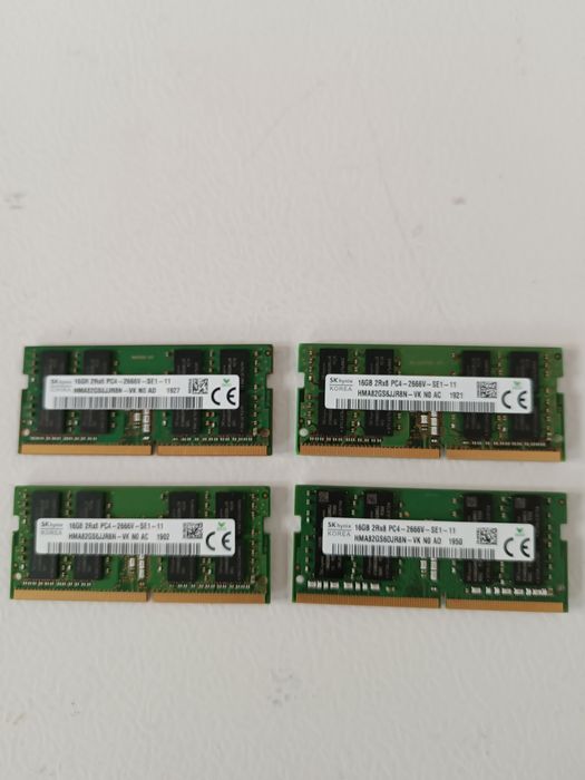 Kit dual channel 32gb ddr4 (2x16) 2666mhz Hynix