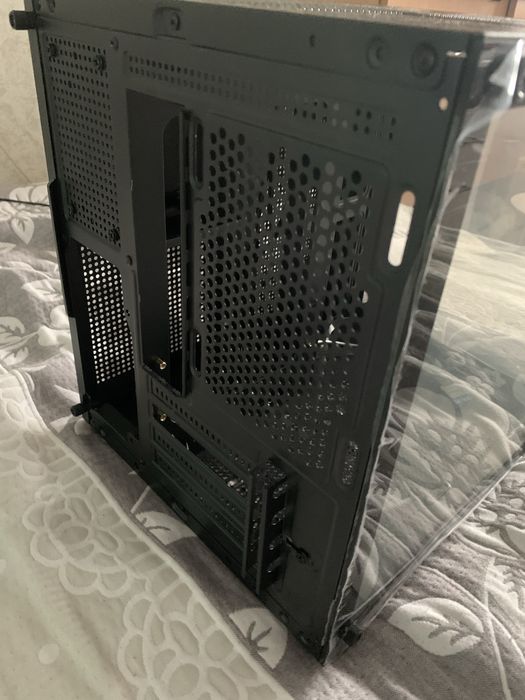 Корпус аквариум + 3 кулера id cooling