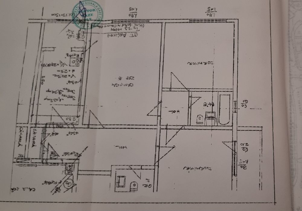 Apartament 3 camere de vânzare – Ultracentral, Bulevardul A. I. Cuza, Slatina