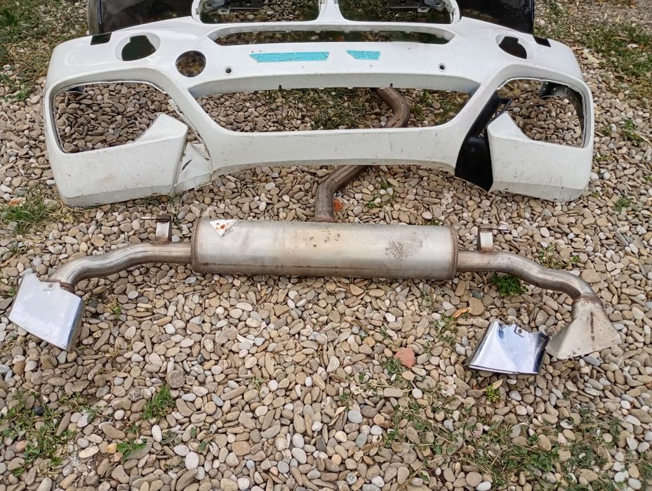 Bara spate eșapament toba finala airbag BMW X6 f16 M-Paket