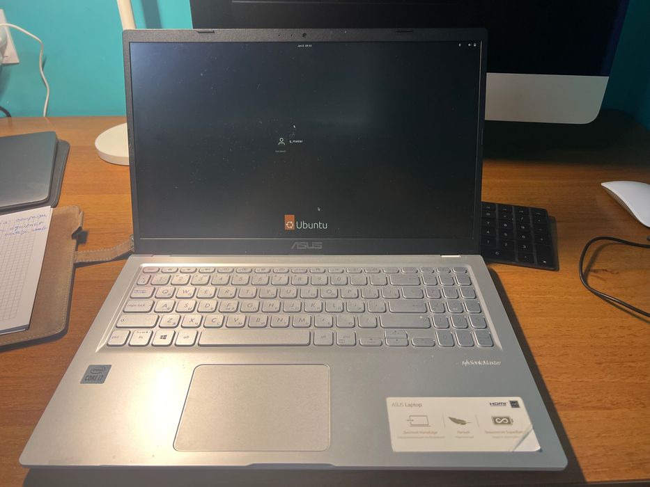 Asus 16g, i7 quad 8 threads