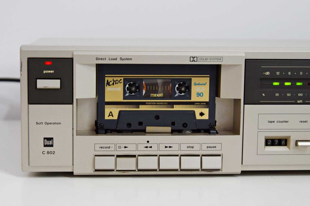Deck Dual C 802, casetofon