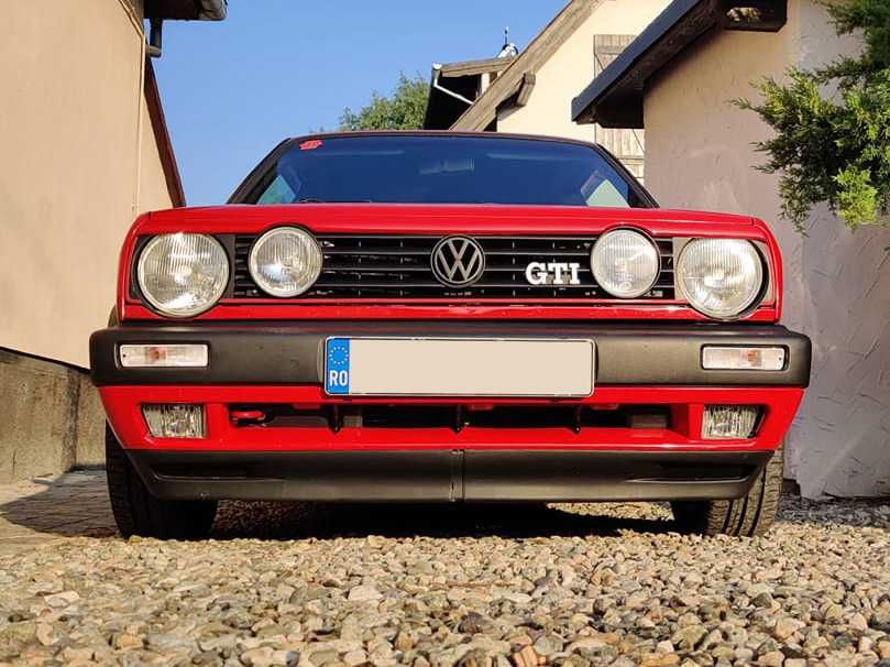 Prelungire bara fata tuning GTI look LIP VW Golf 2 Jetta MK2 NOU