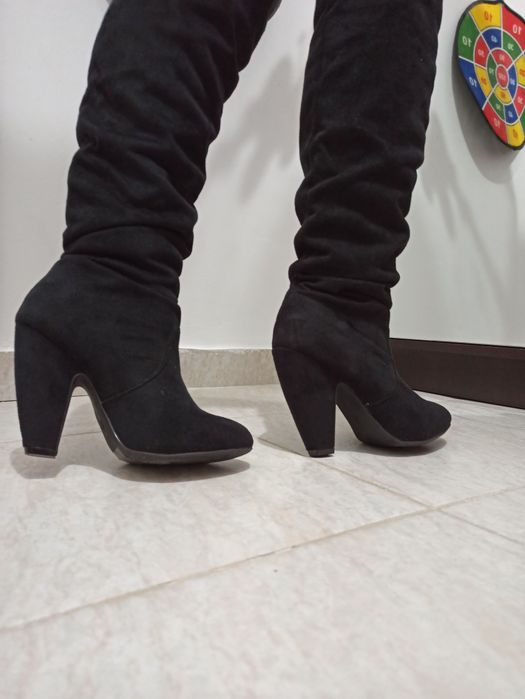 Cizme peste genunchi 37