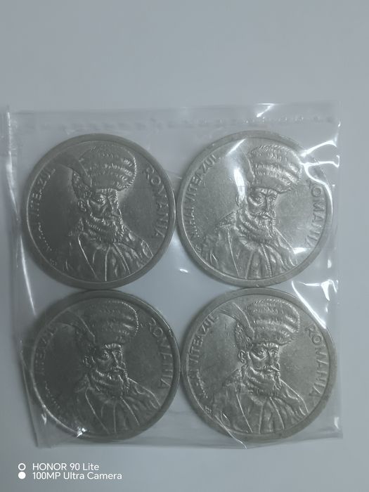 Set de monede de 100 lei Mihai Viteazul, 1992-1995