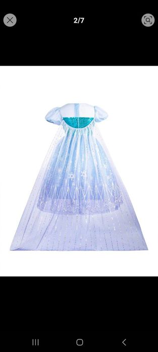 Rochie Elsa 10-11 ani