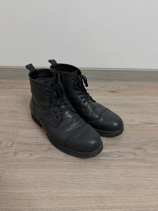 Кожанные ботинки мужские 41 размер