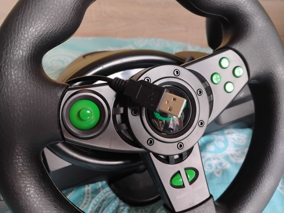 Волан с педали и скорости