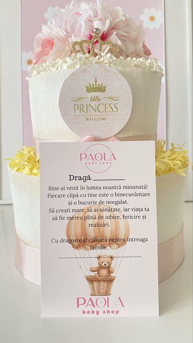 Tort din scutece Pampers