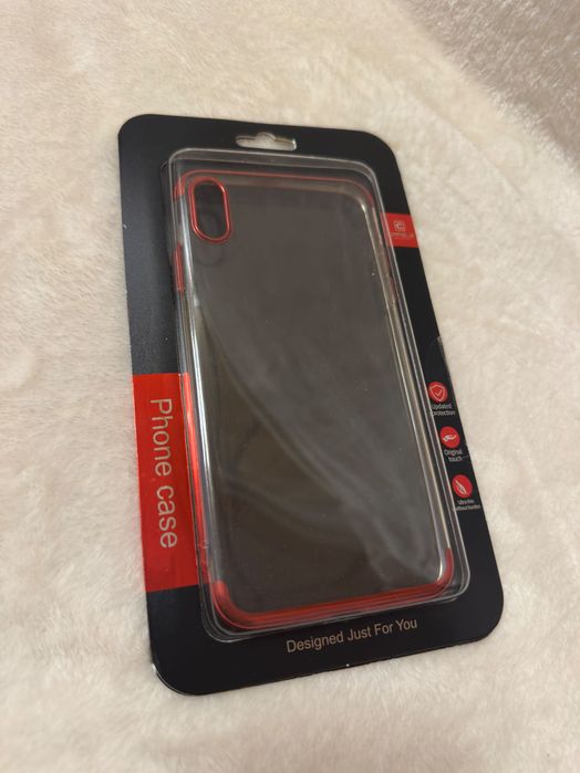 Back Case Cover for Apple iPhone XS Max (Chrome Red)