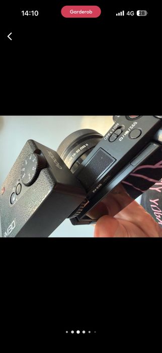 Sony zv e-10  + вспышка с чехлом в комплекте