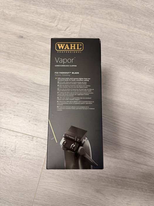 Mașină De Tuns Profesională Wahl 5 Star Vapor Cordless