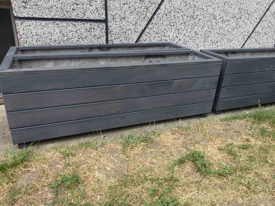 Дървени саксии (Кашпи)