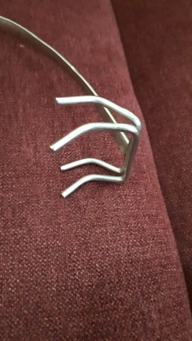 Серебряная ручка для лягонов и тарелок