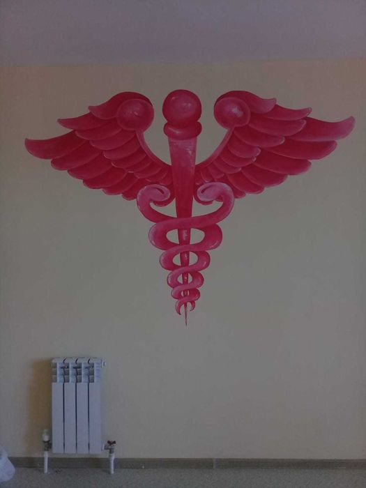 Роспись на стенах