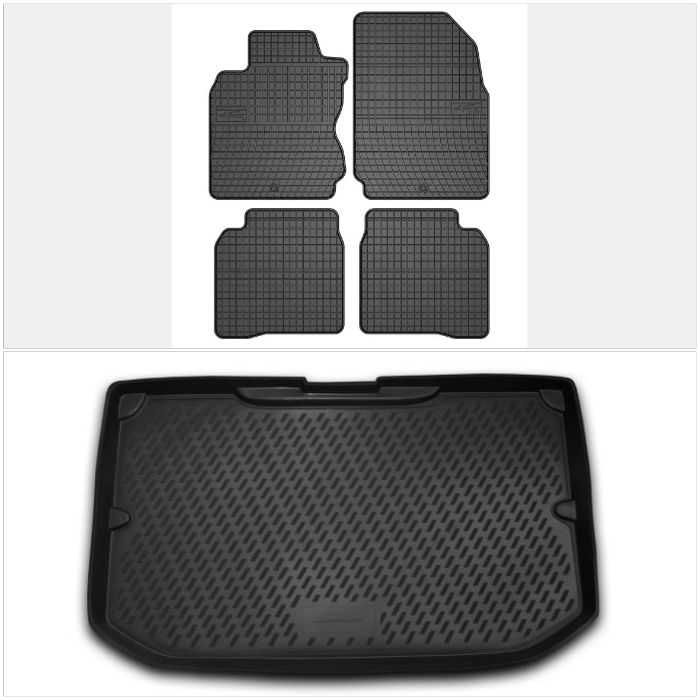 Гумени стелки или багажник NISSAN NOTE Нисан Ноте, от 2006 до 2012 г.