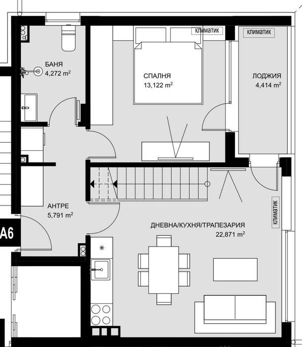 Продава се Мезонет в София, Кръстова вада - 108 кв.м за 1978 €/кв.м - Снимка #6