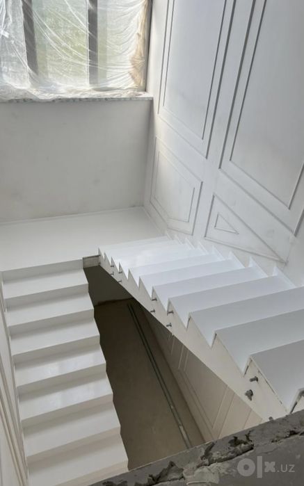 лестница из искусственного камня