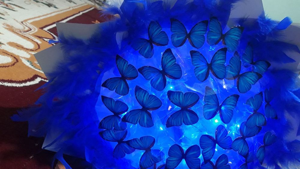 Букет из бабочки