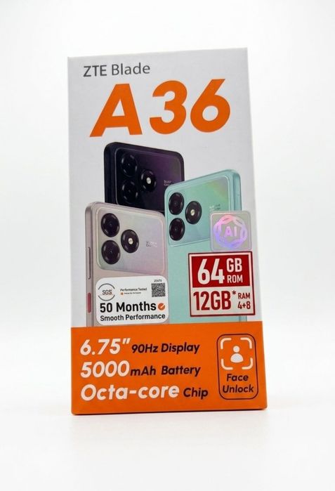 Новый ZTE blade A36