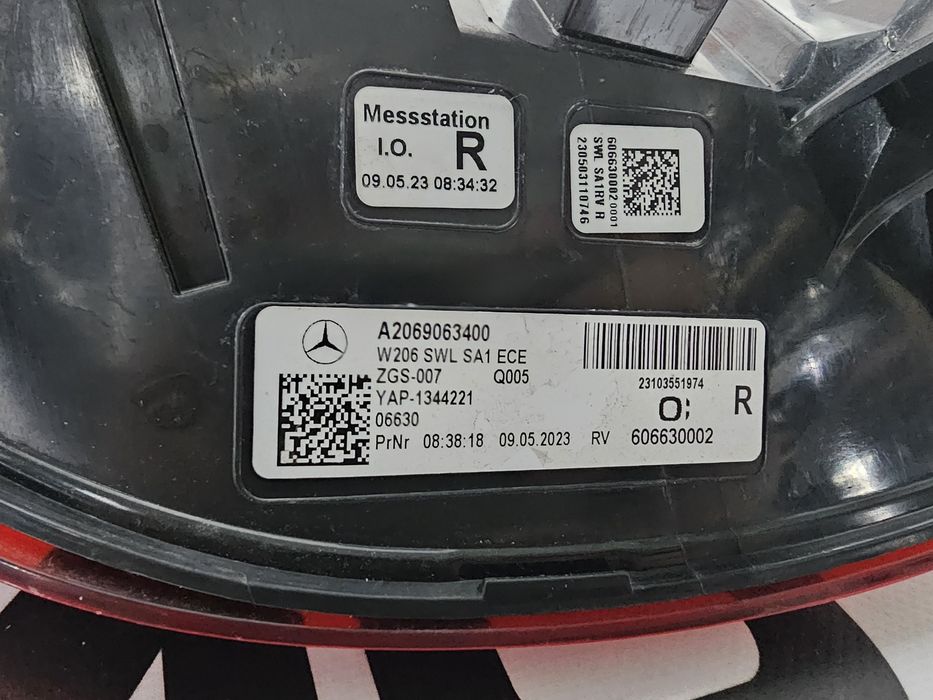 Stop dreapta led Mercedes C Class W206 dupa 2021 cod A2069063400