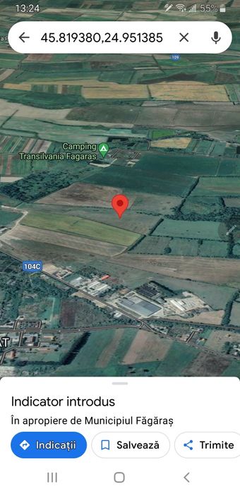 Teren intravilan FAGARAS  Soseaua Hurezului