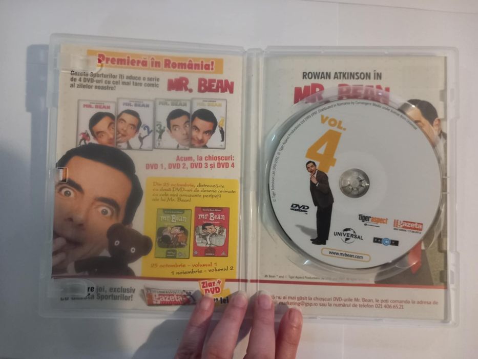 Colecție DVD-uri cu Mr. Bean