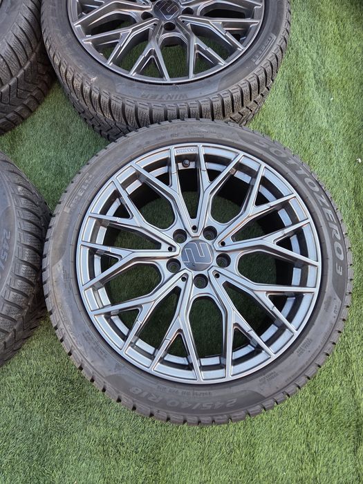 Jante R 18 5x112, Audi, Mercedes, VW, BMW cu 245 40 18 Pirelli 2025