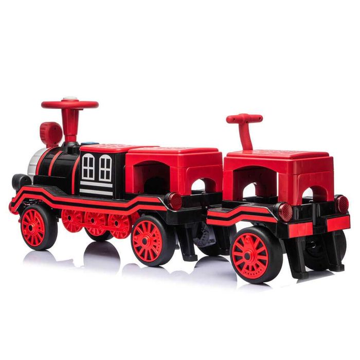 Trenulet electric pentru copii BBH-078 locomotiva + vagon