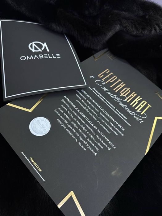 Норковая Шуба  OmaBelle #MA25843