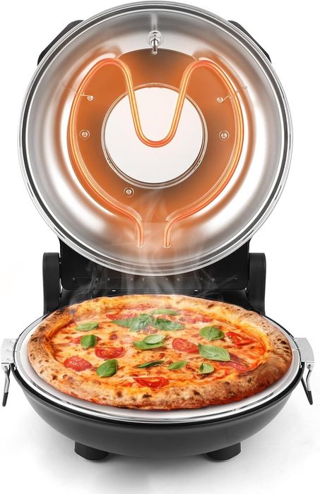 Електрическа пещ за пица 420°С с керамична плоча - чисто нова