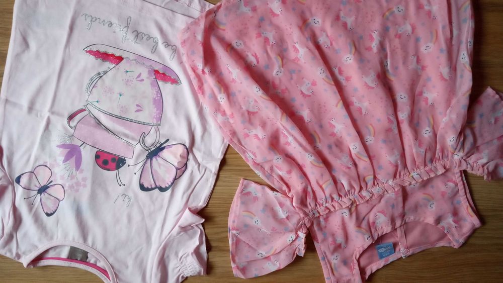 Нови детски дрешки  с герои Ана и Елза, Пепа, Скай и др.