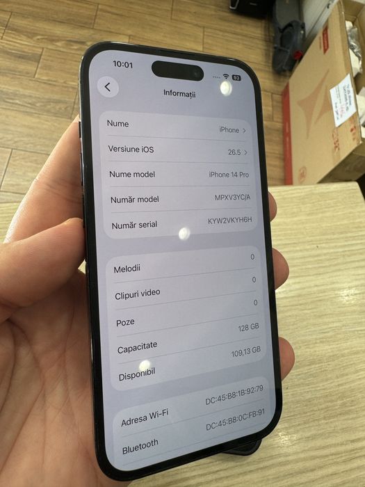 iphone 14 Pro 128gb negru
