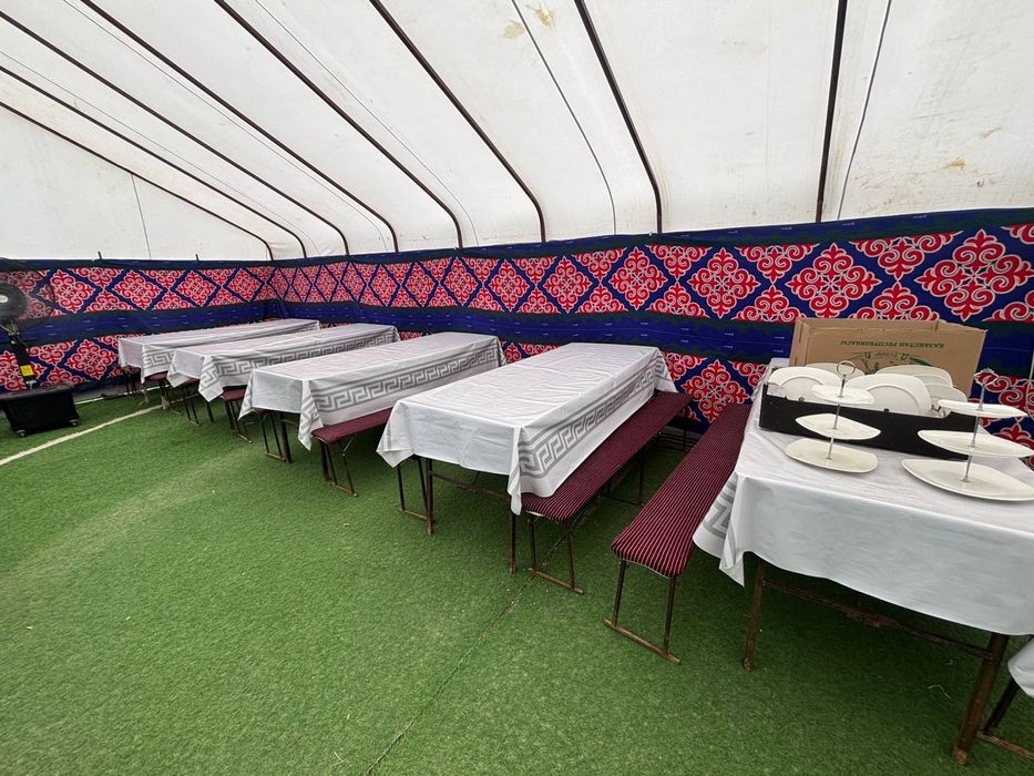 Палатка  садакага пушка все есть