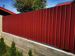 Garduri din panou stil jaluzele, din sipca metalica, tabla, plasa, BCA