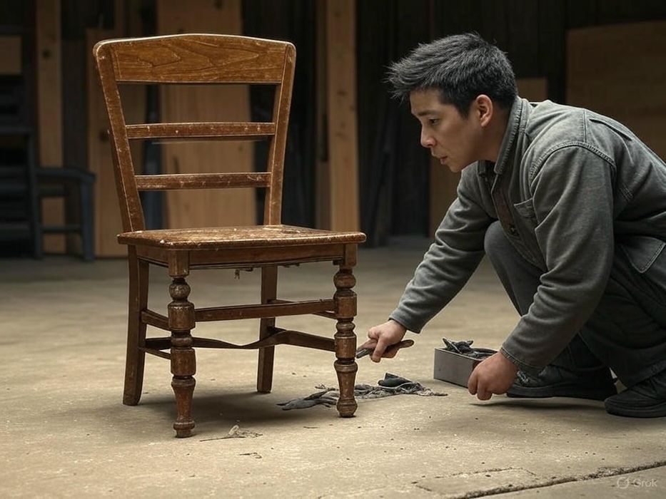 "Мебель как бабушка – старая, но родная. Мы поможем!"